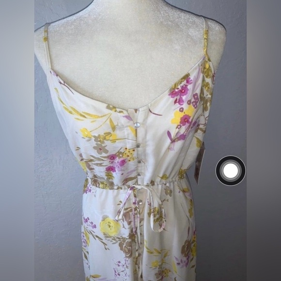 Nanette Lepore Oh So Pretty Hi-Lo Midi Floral Dress Size 2 - Picture 5 of 7